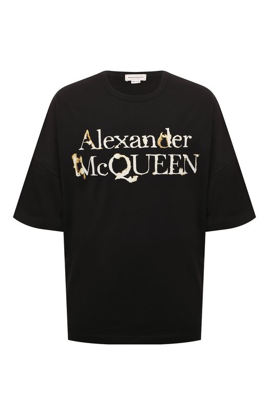 фото Хлопковая футболка alexander mcqueen