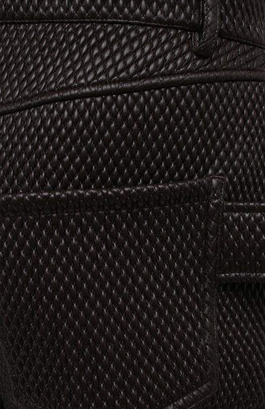 фото Кожаные брюки bottega veneta