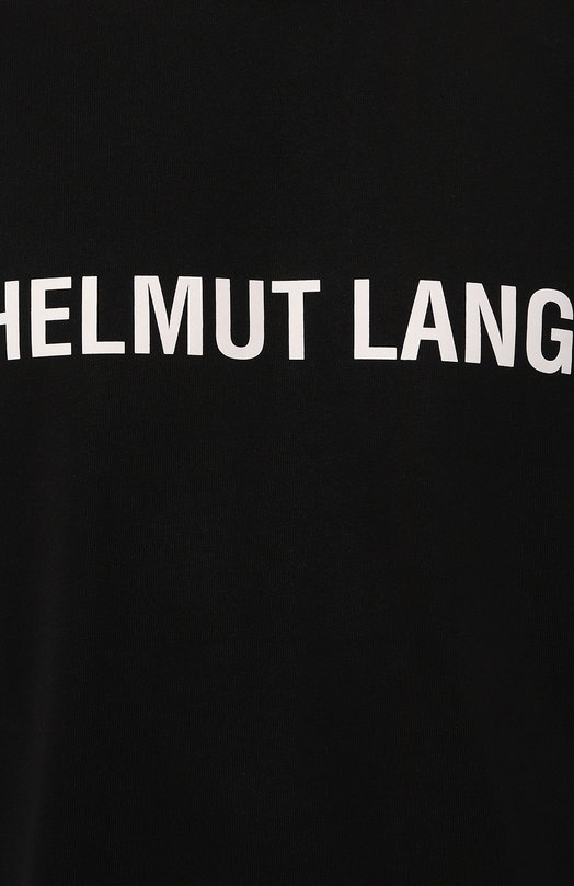 фото Хлопковая футболка helmut lang