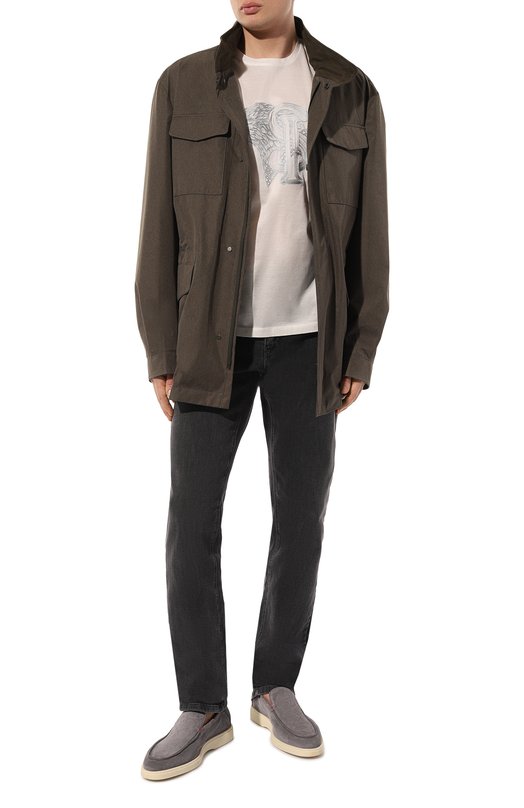 фото Хлопковая футболка stefano ricci