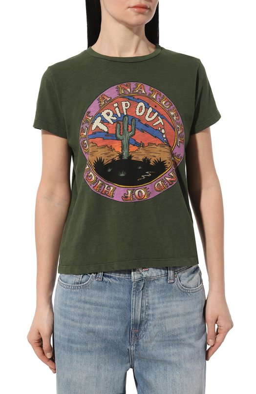 фото Хлопковая футболка mother