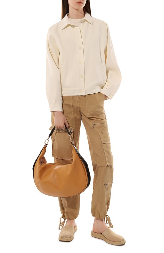 фото Сумка oyster hobo large borbonese