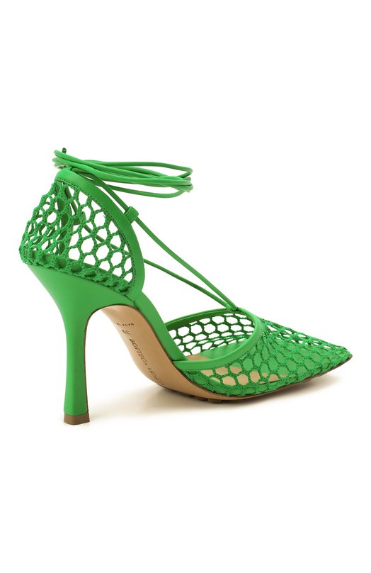 фото Текстильные босоножки stretch bottega veneta