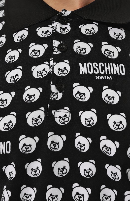 фото Хлопковое поло moschino