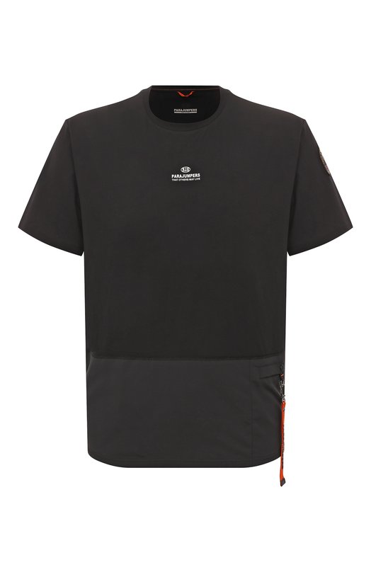 фото Хлопковая футболка parajumpers