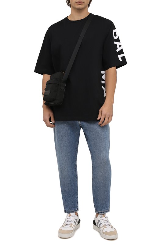 фото Хлопковая футболка balmain