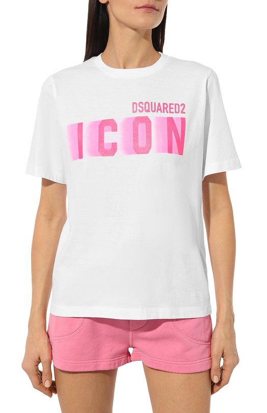 фото Хлопковая футболка dsquared2