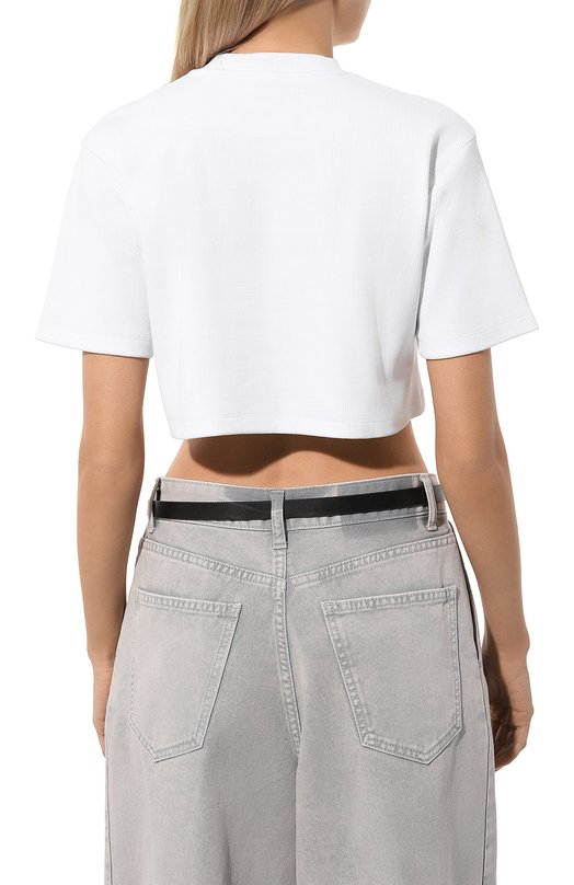 фото Хлопковая футболка off-white