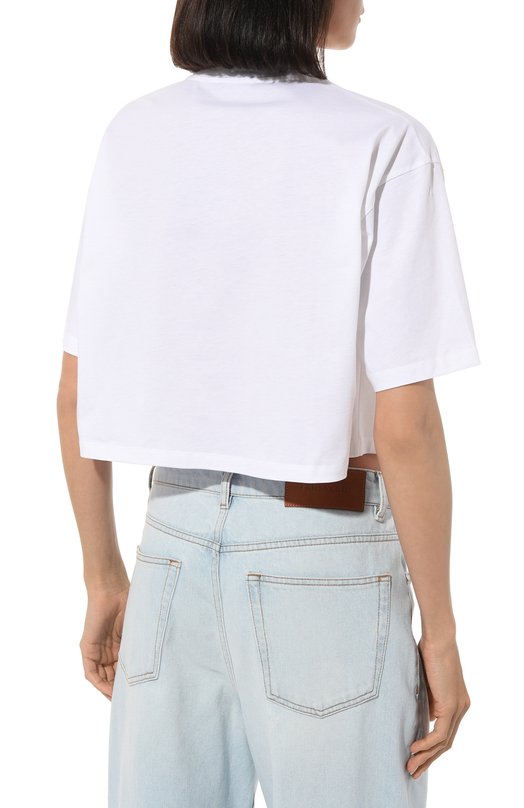 фото Хлопковая футболка balmain