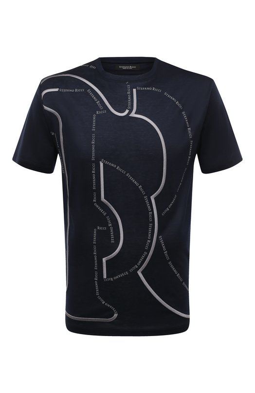 фото Хлопковая футболка stefano ricci