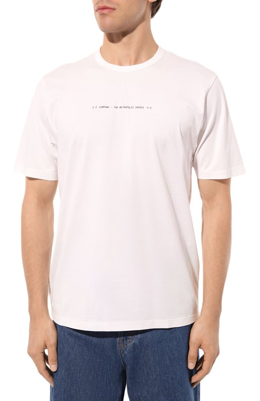 фото Хлопковая футболка c.p. company