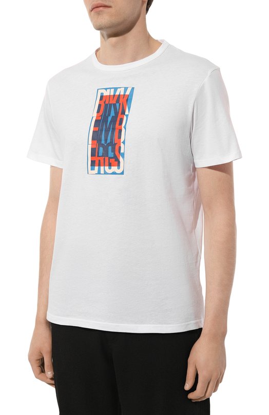 фото Хлопковая футболка dirk bikkembergs