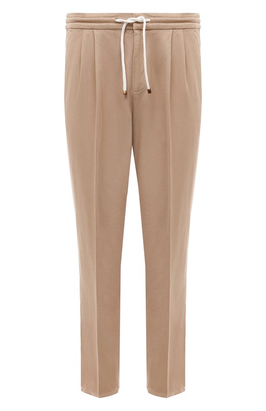 фото Хлопковые брюки brunello cucinelli