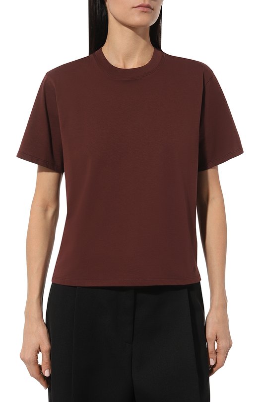 фото Хлопковая футболка loulou studio