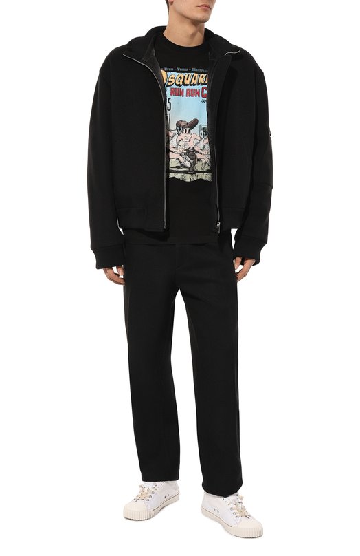 фото Хлопковая футболка dsquared2