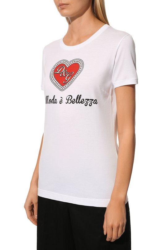 фото Хлопковая футболка dolce & gabbana