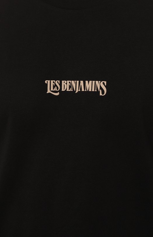 фото Хлопковая футболка les benjamins