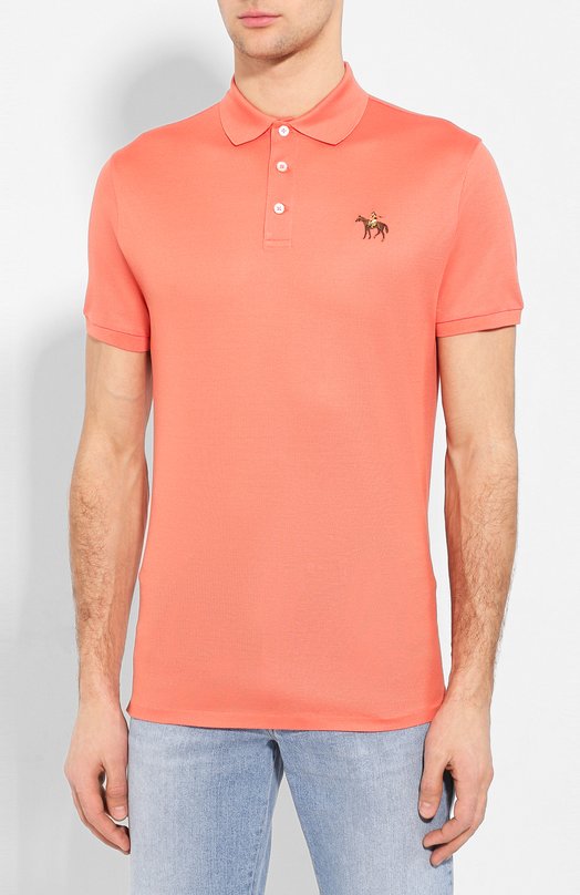 фото Хлопковое поло ralph lauren