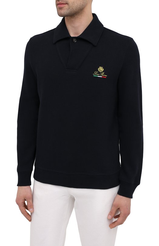 фото Хлопковое поло loro piana