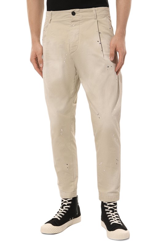 фото Хлопковые брюки dsquared2