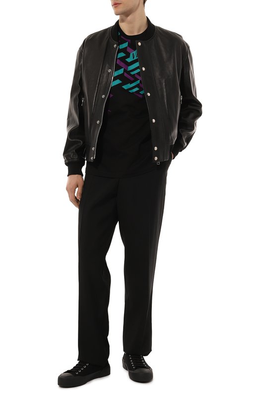 фото Хлопковая футболка versace