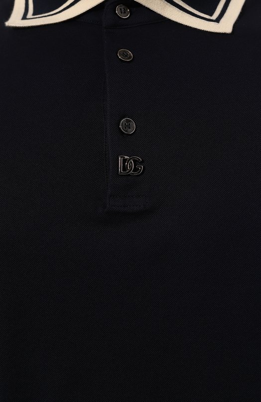 фото Хлопковое поло dolce & gabbana