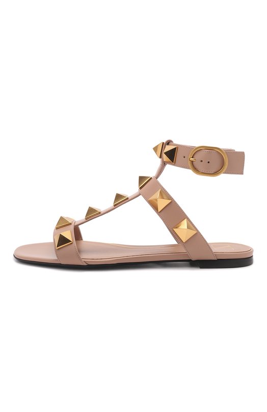 фото Кожаные сандалии roman stud valentino