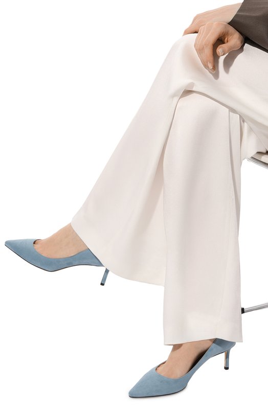 фото Замшевые туфли romy 60 jimmy choo
