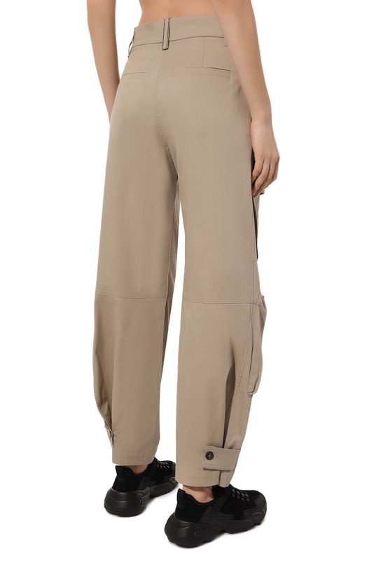 фото Хлопковые брюки brunello cucinelli