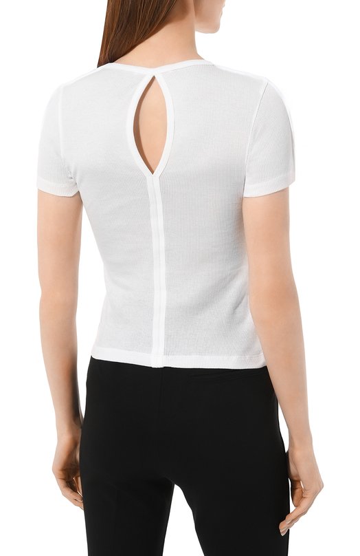 фото Хлопковая футболка helmut lang