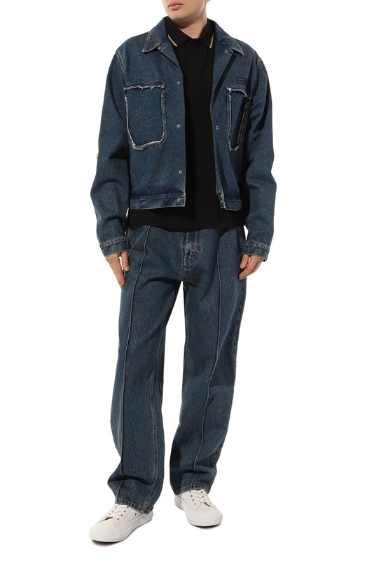 фото Хлопковое поло versace jeans couture