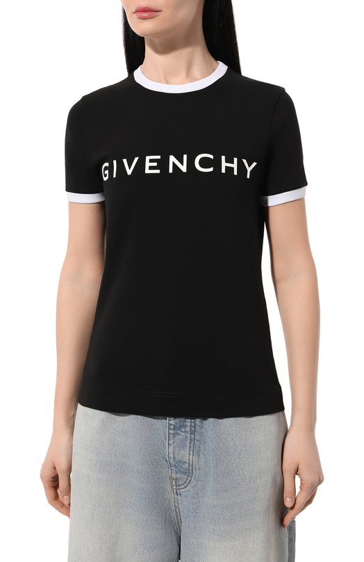 фото Хлопковая футболка givenchy