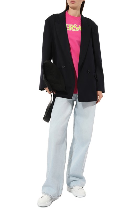 фото Хлопковая футболка versace