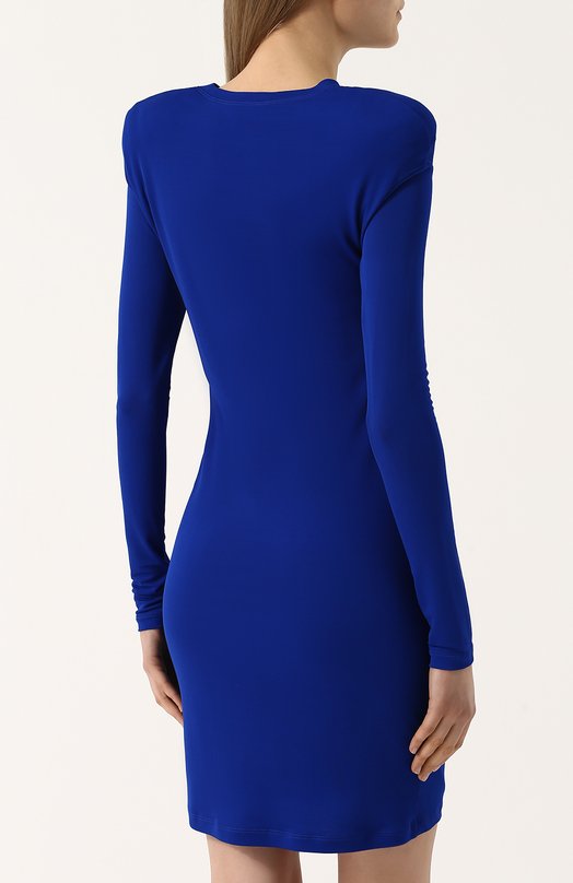 фото Однотонное платье-футляр с драпировкой tom ford