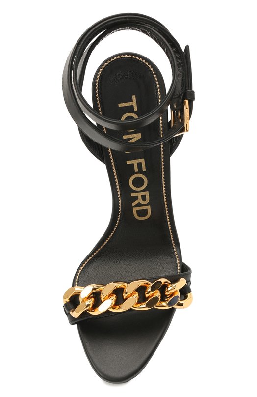 фото Комбинированные босоножки chain tom ford
