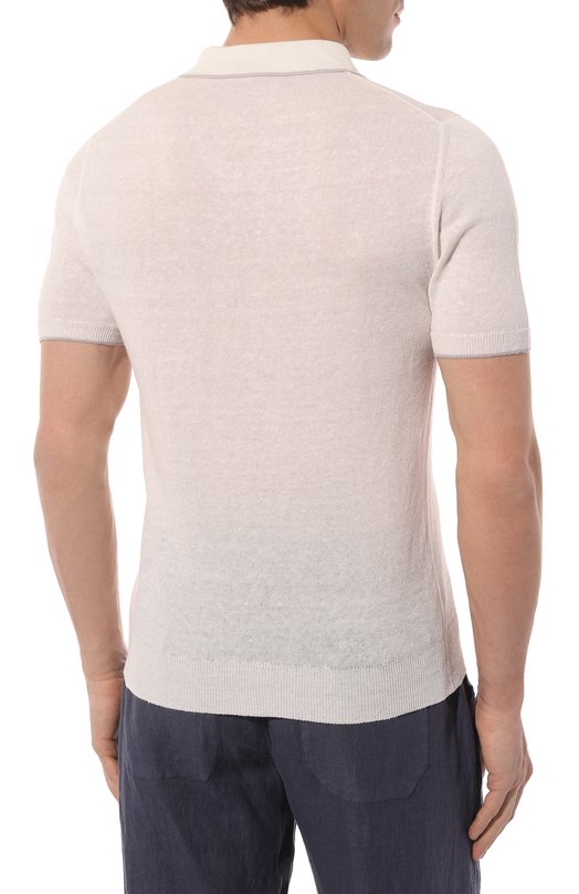 фото Поло изо льна и хлопка fedeli