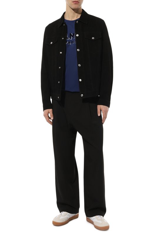 фото Хлопковая футболка balmain