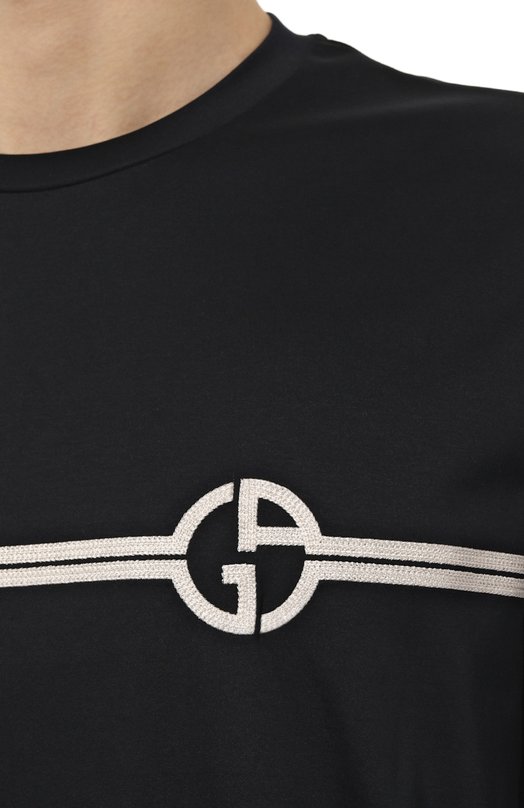 фото Хлопковая футболка giorgio armani