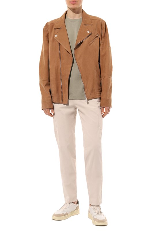 фото Хлопковая футболка brunello cucinelli