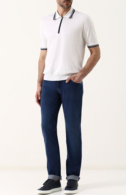 фото Джинсы прямого кроя zilli