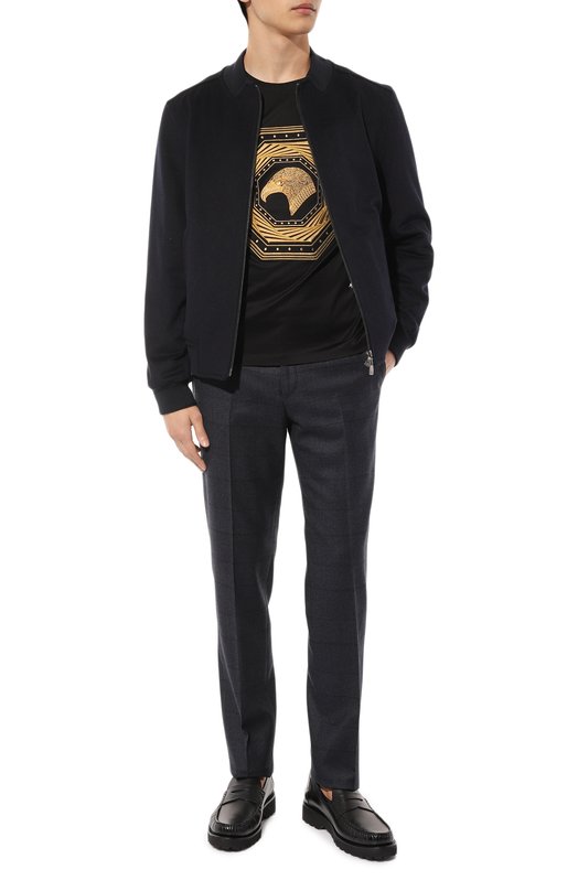 фото Хлопковая футболка stefano ricci