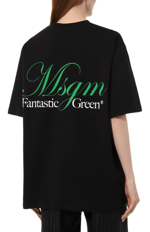 фото Хлопковая футболка msgm