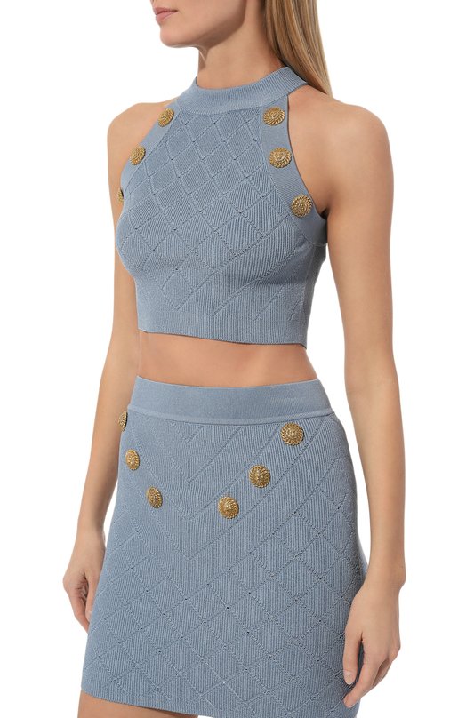 фото Топ из вискозы balmain