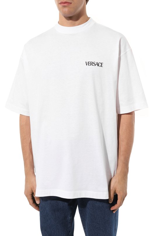 фото Хлопковая футболка versace