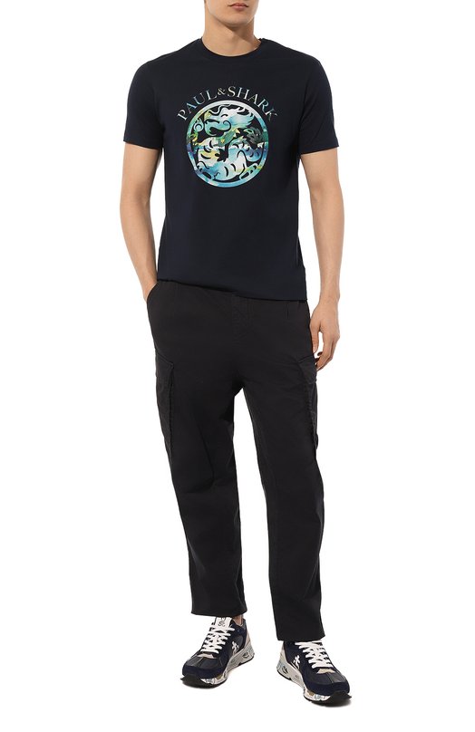 фото Хлопковая футболка paul&shark