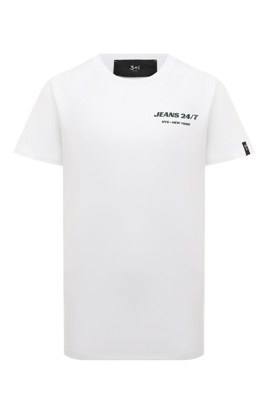 фото Хлопковая футболка 3x1