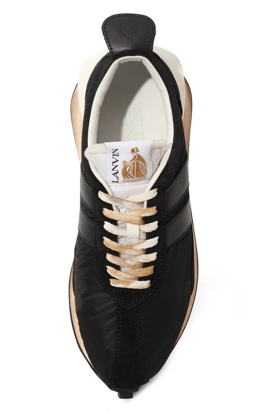 фото Комбинированные кроссовки lanvin
