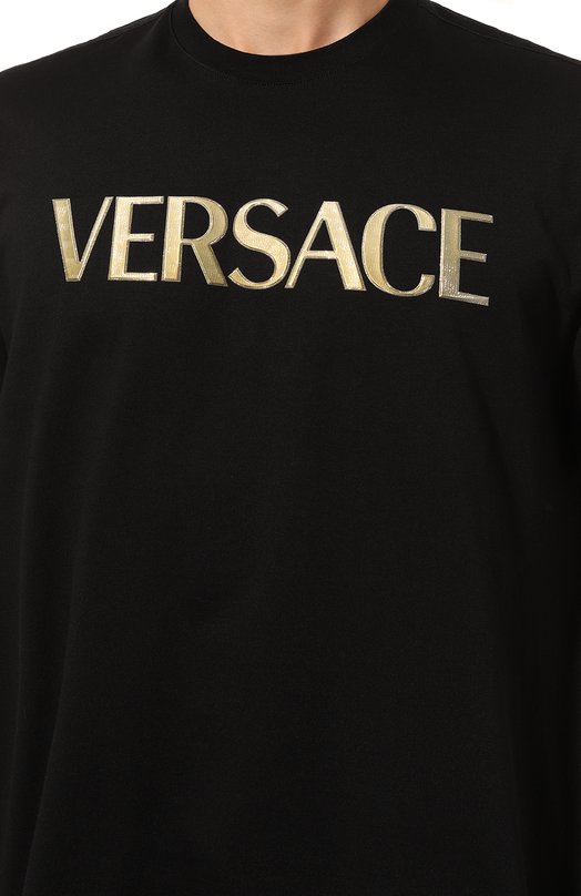 фото Хлопковая футболка versace