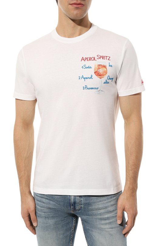 фото Хлопковая футболка mc2 saint barth