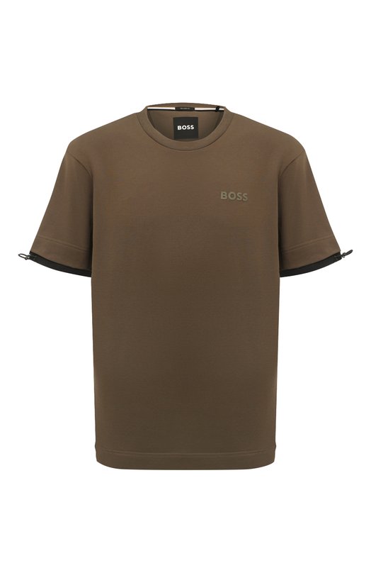 фото Хлопковая футболка boss